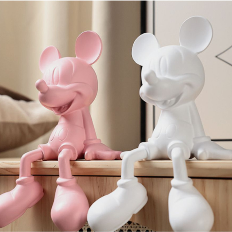 Home Decor Brand - Cartoon Mickey Mouse Statue Resin Sitting