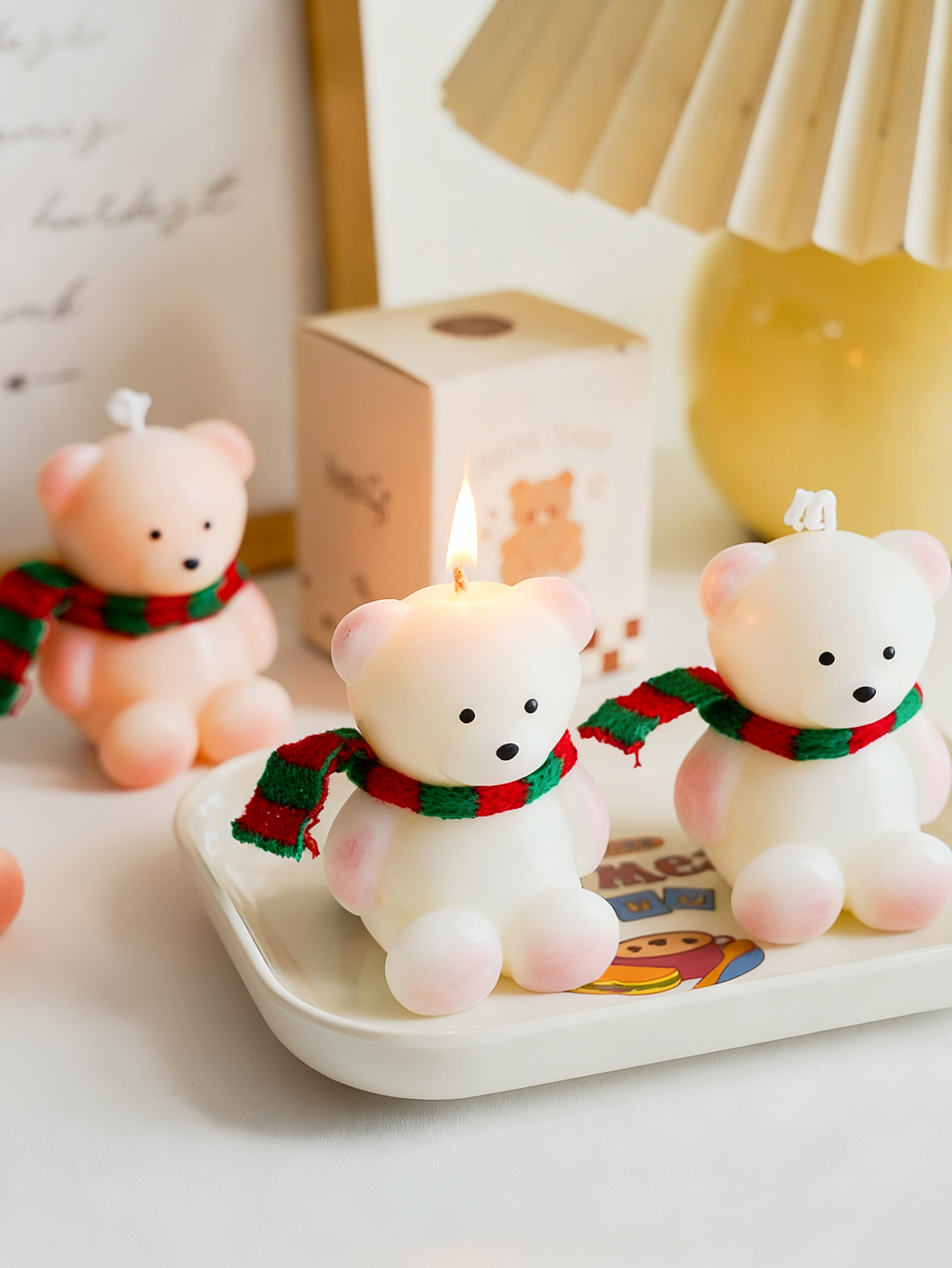 Home Decor Handmade - Handmade Cute Bear Scented Candle |