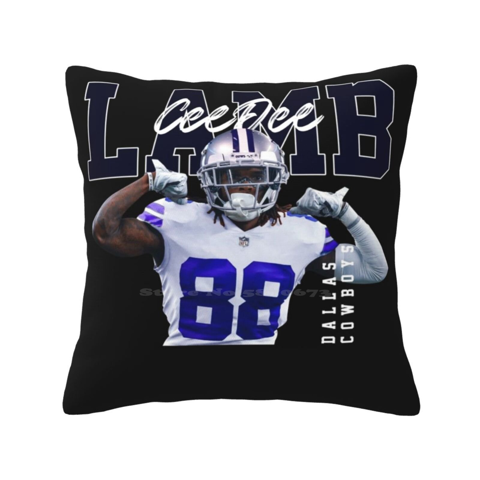 Home Decor Dallas - #Ceedee Dallas#Cowboys-Football-Players-Shirt Funny Cute Decor Square