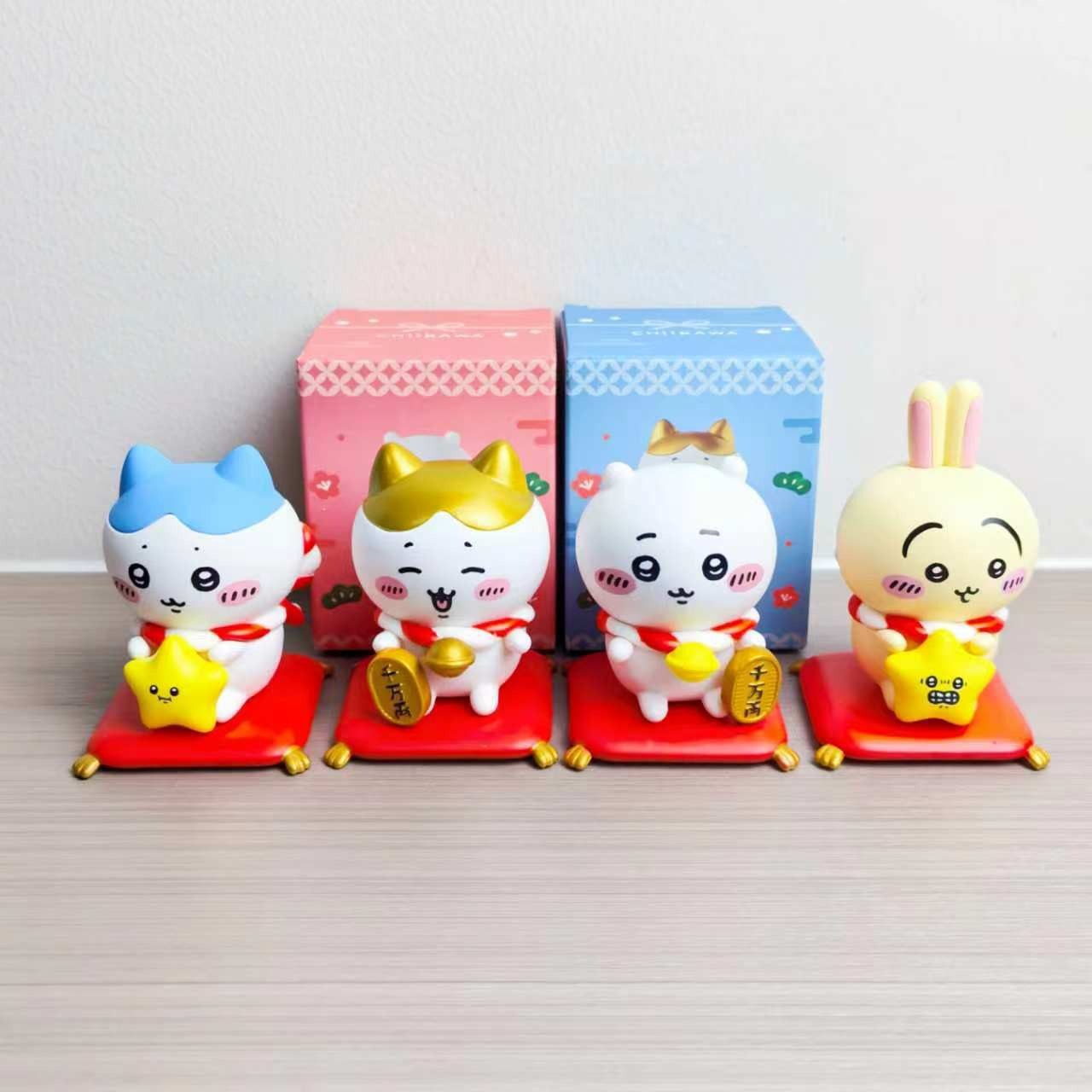 Home Decor Kit - Kawaii CKW Lucky Cat Figurine Set