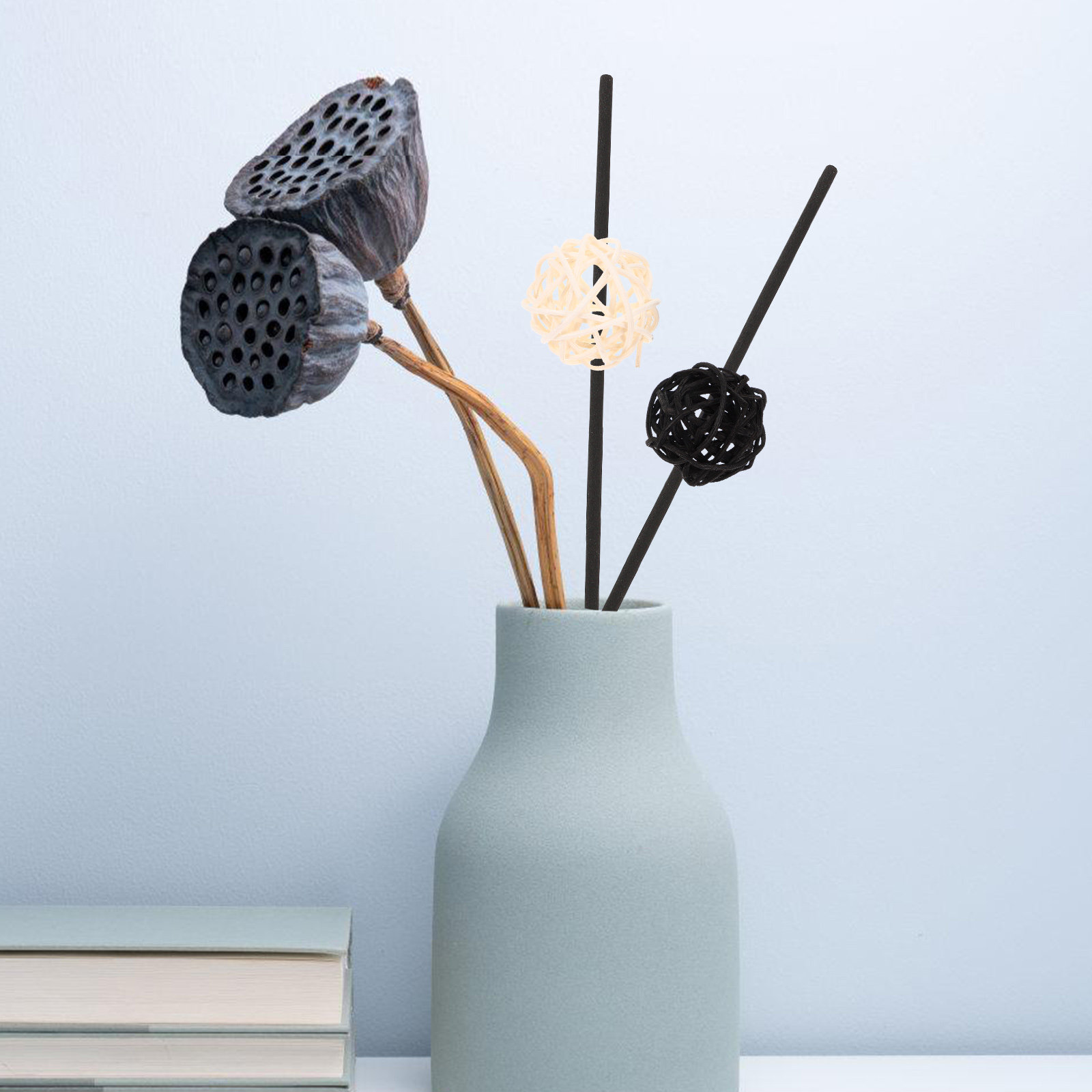 Home Decor Handmade - 20Pcs Aromatherapy Accessories Rattan Balls Handmade
