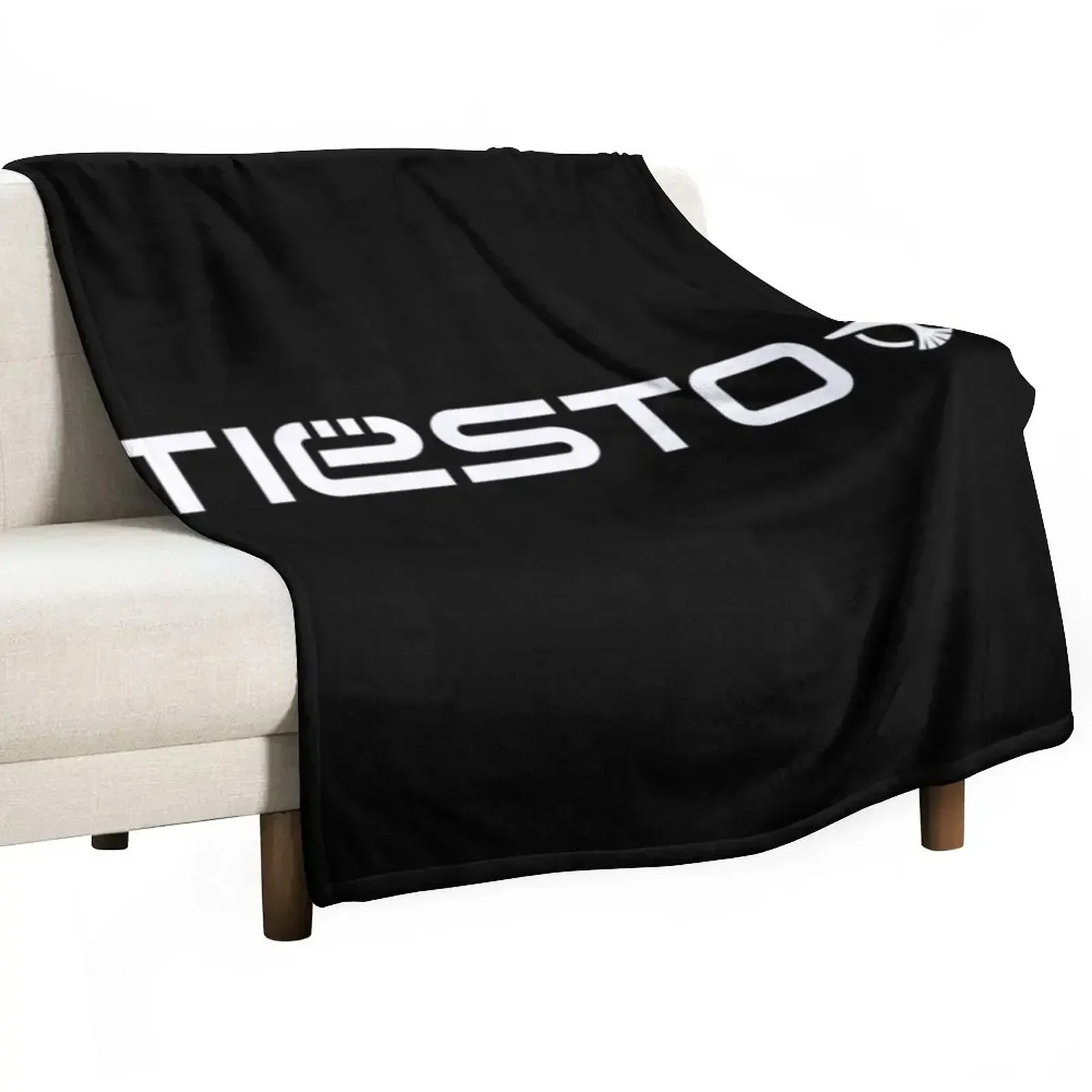 Home Decor Logo Design - Tiesto logo Throw Blanket Modern Design