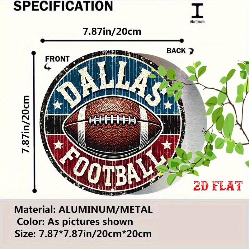 2D Flat, 1pc Dallas Football R - Home Decor Dallas review and price