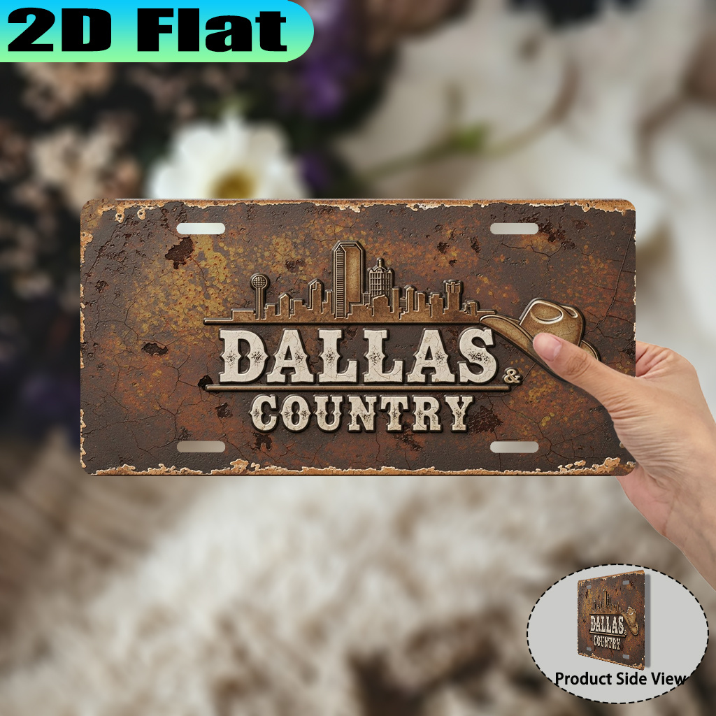 2D Flat Dallas & Country Cowbo - Home Decor Dallas review and price