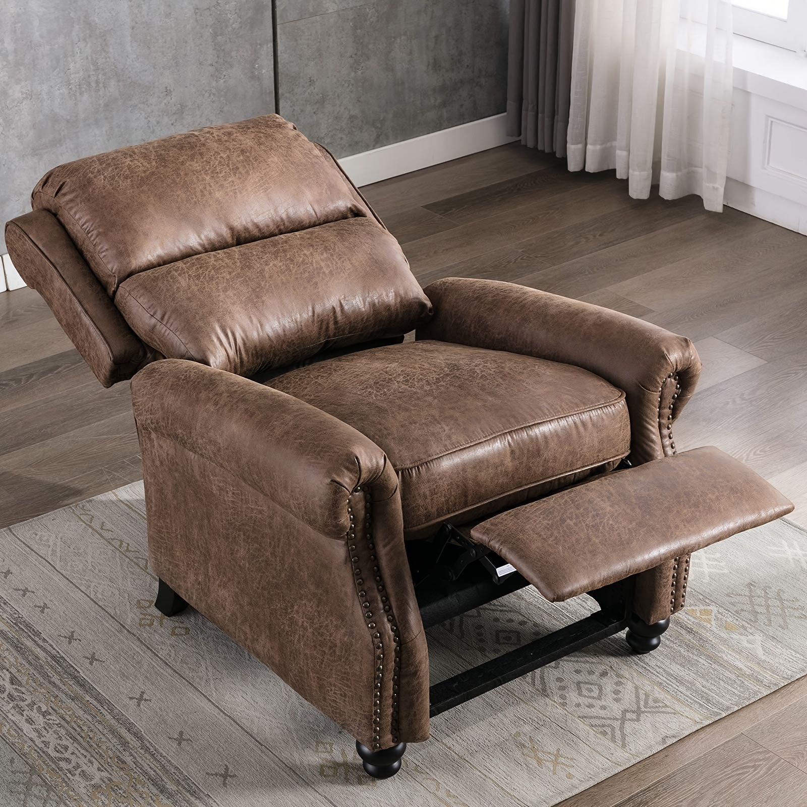 Pushback Recliner Chair Faux L - Home Decor Vietnam review and price