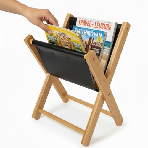 Wooden Floor Magazine Stand Wi - Home Decor Brochure review and price