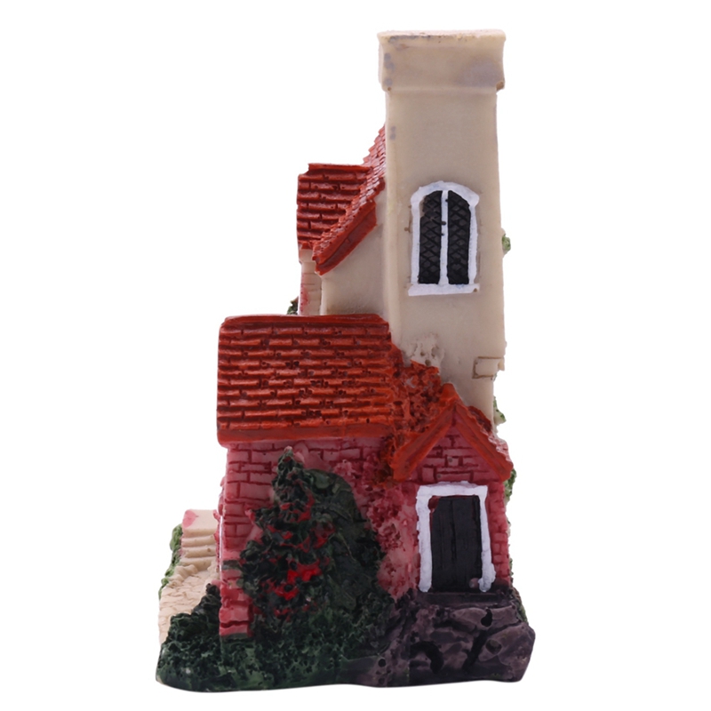 Cute Mini Resin House Miniatur - Home Decor In review and price