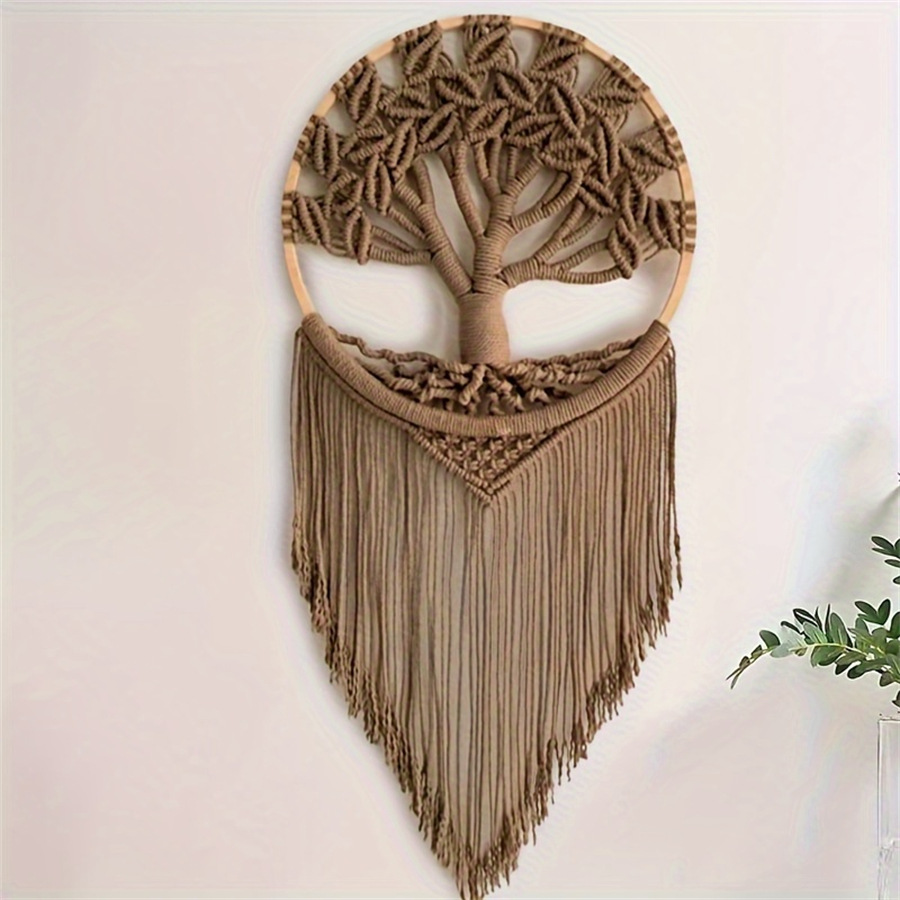 Tree of Life Macrame Wall Hang - Home Decor Handmade review and price