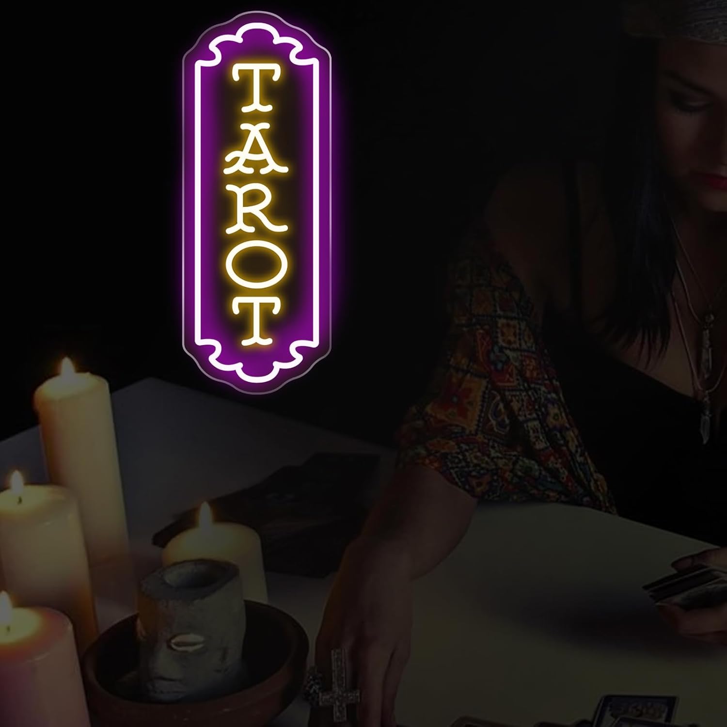Tarot Neon Sign USB Powered My - Home Decor Lamp review and price