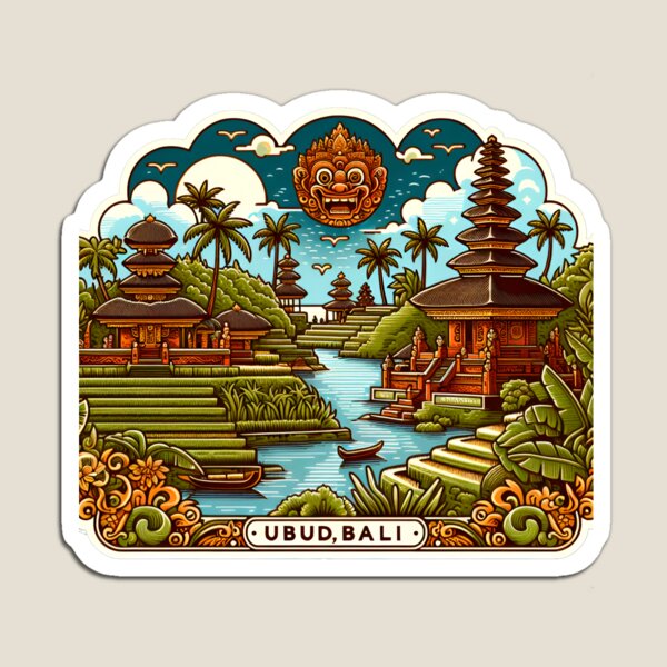 Ubud Bali  Magnet Refrigerator - Home Decor Ubud review and price