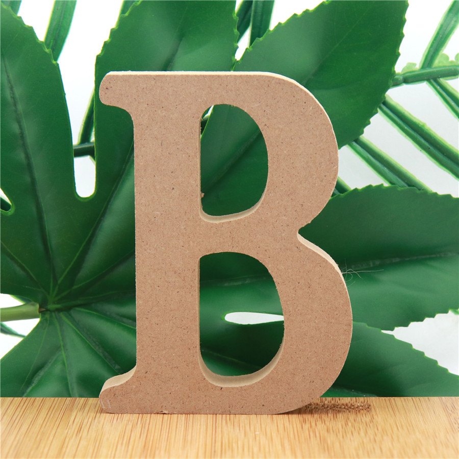 1pc 10cm Wood Color Wooden Let - Wooden Letter Sign review and price