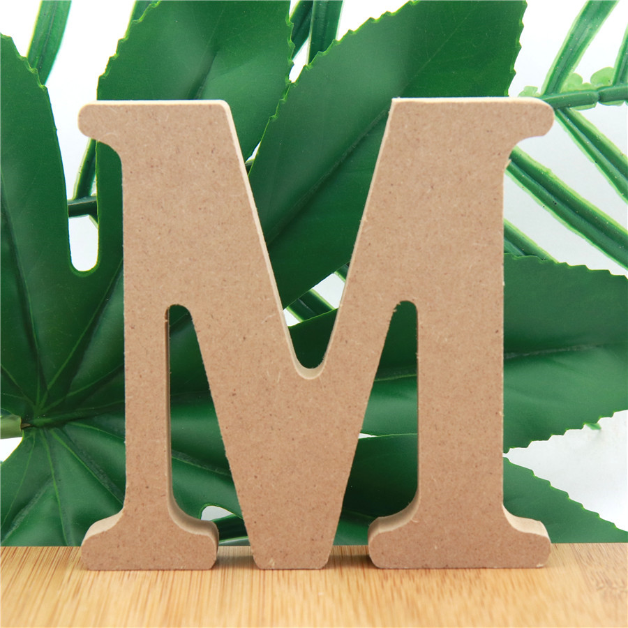 1pc 10cm Wood Color Wooden Let - Wooden Letter Sign review and price