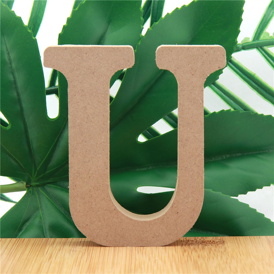 1pc 10cm Wood Color Wooden Let - Wooden Letter Sign review and price