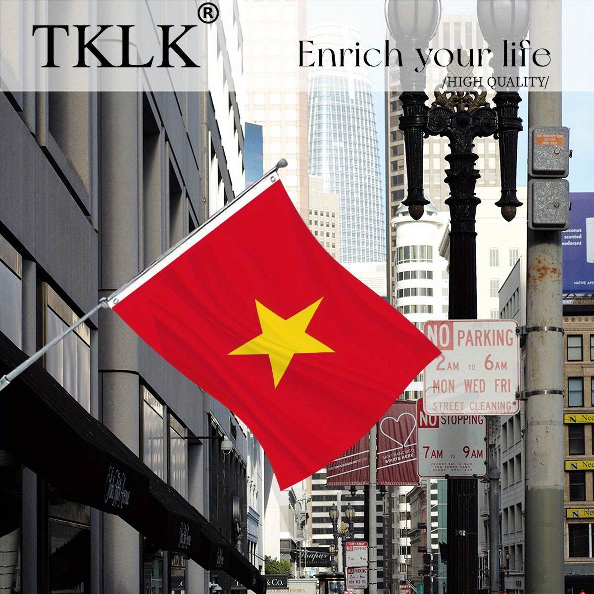 1pc Vietnam Flag - 35.43x59.06 - Home Decor Vietnam review and price