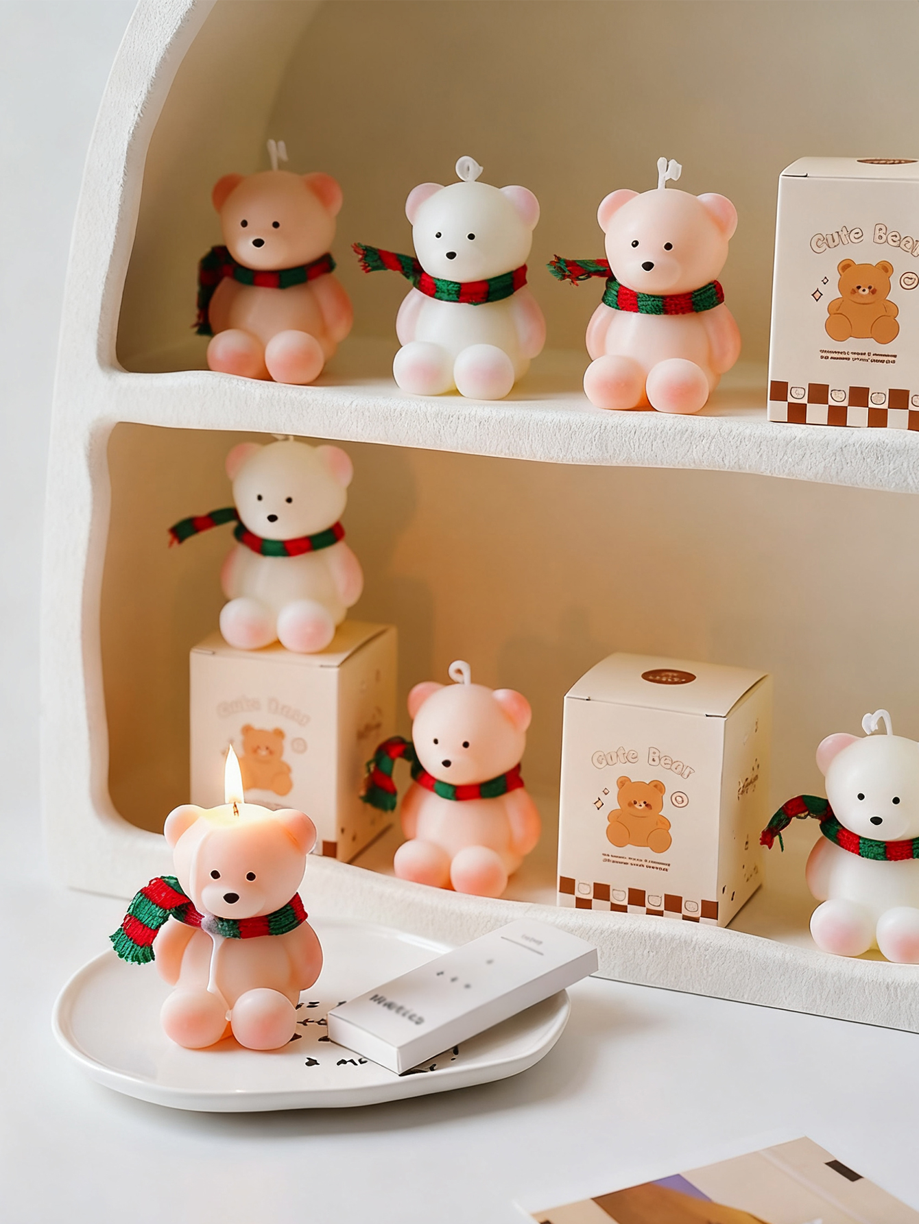 Handmade Cute Bear Scented Can - Home Decor Handmade review and price