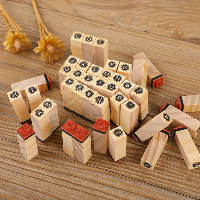 Yoofun 40pcs/set Creative Char - Wooden Letter Sign review and price