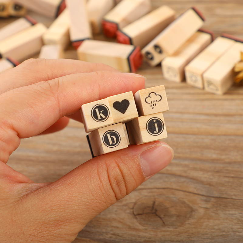 Yoofun 40pcs/set Creative Char - Wooden Letter Sign review and price