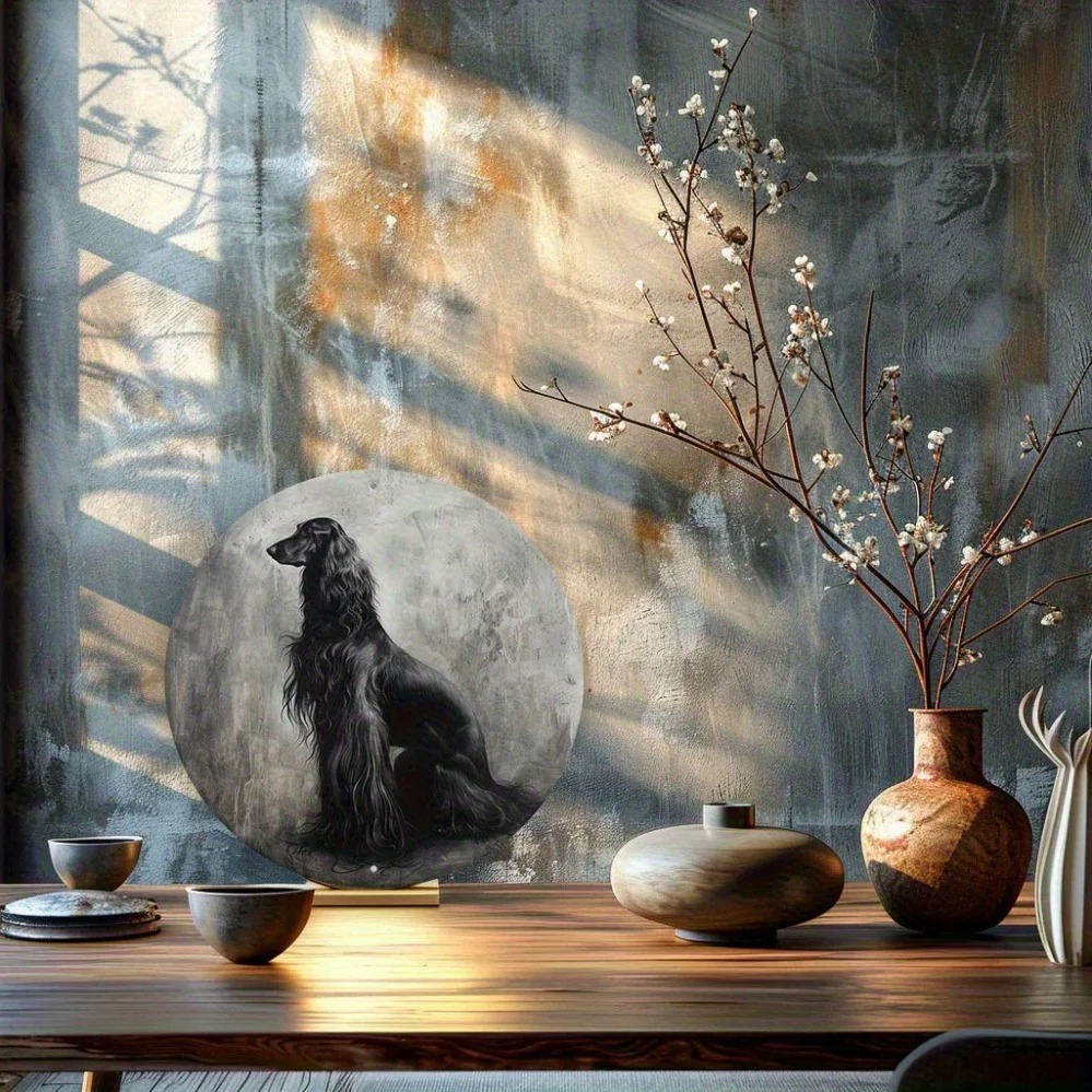 Brand Premium Afghan Hound Por - Home Decor Brand review and price