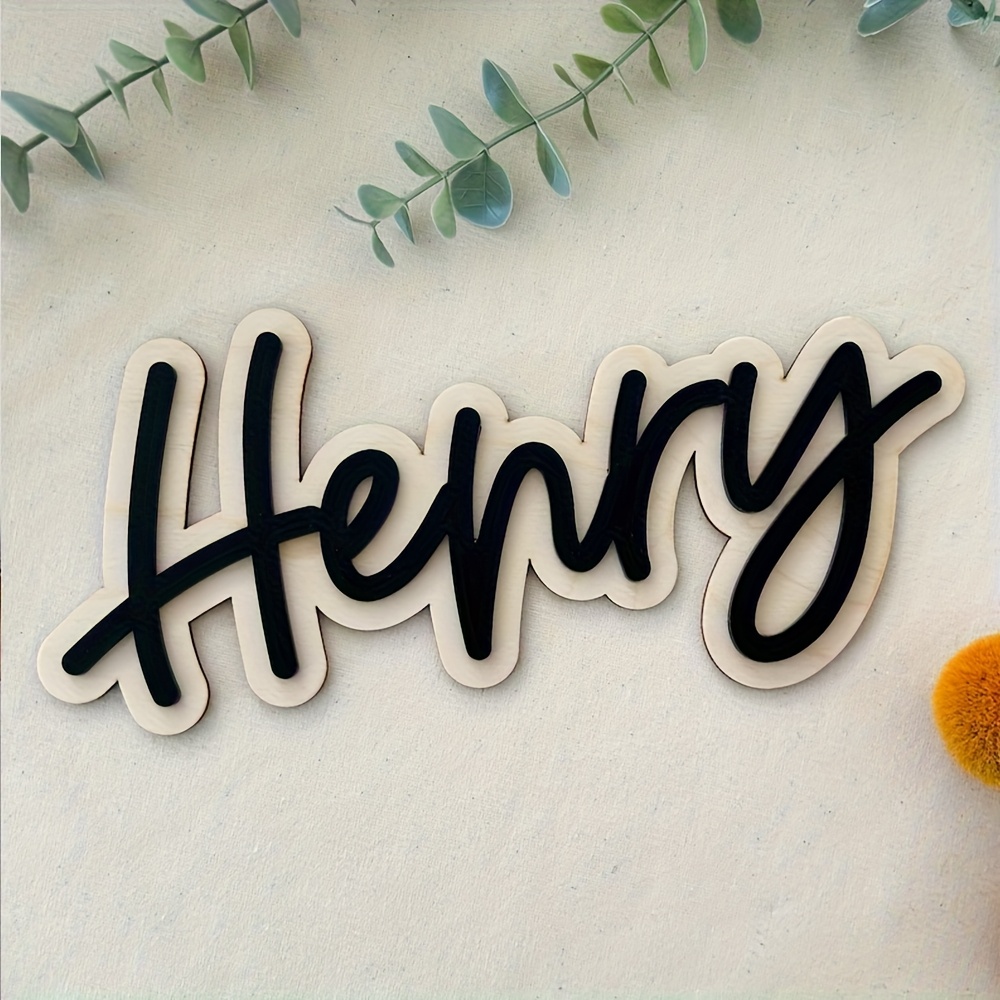 Personalized Double-Layered Wo - Wooden Letter Sign review and price