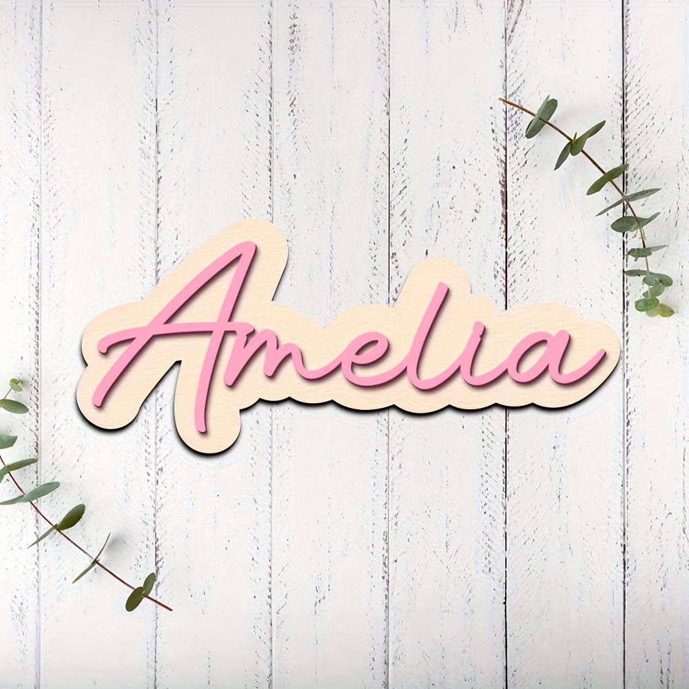 Personalized Double-Layered Wo - Wooden Letter Sign review and price