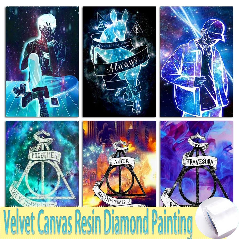 Brand New 5D Diy Velvet Canvas - Home Decor Brand review and price