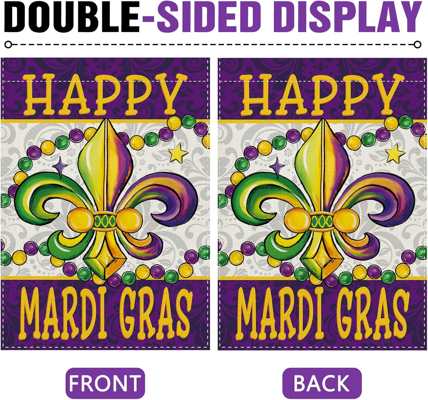 Dyrenson Happy Mardi Gras Fleu - Home Decor New Orleans review and price