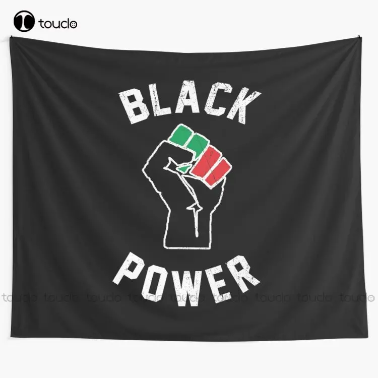 Black Power Fist Tapestry Tape - Home Decor Website Free review and price