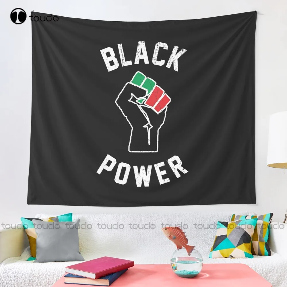 Black Power Fist Tapestry Tape - Home Decor Website Free review and price