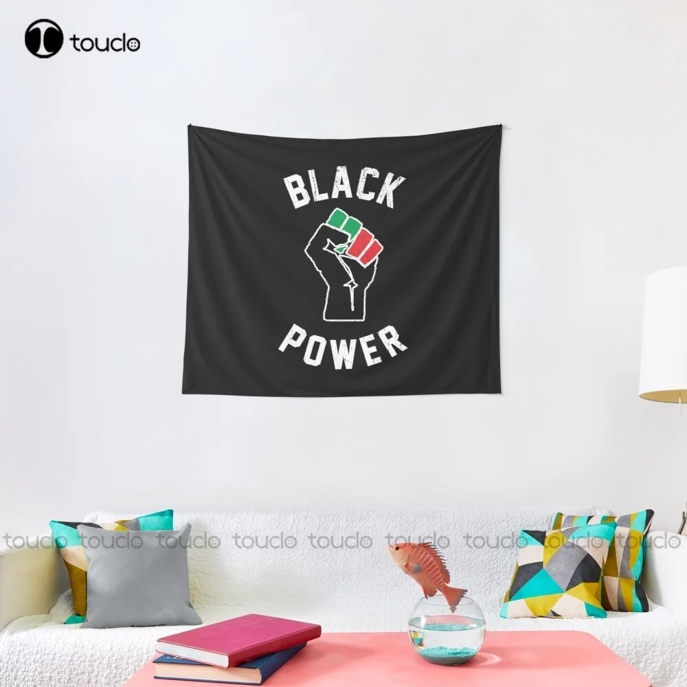 Black Power Fist Tapestry Tape - Home Decor Website Free review and price