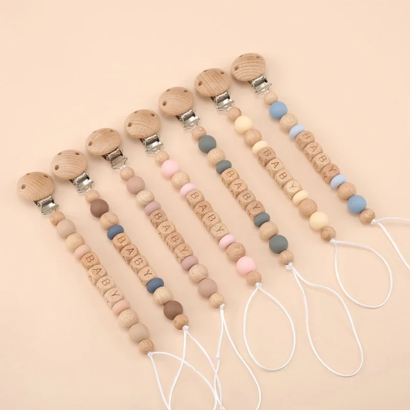 Baby Pacifier Clips Personaliz - Wooden Letter Sign review and price