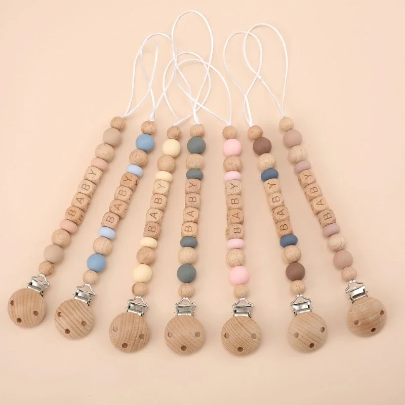 Baby Pacifier Clips Personaliz - Wooden Letter Sign review and price
