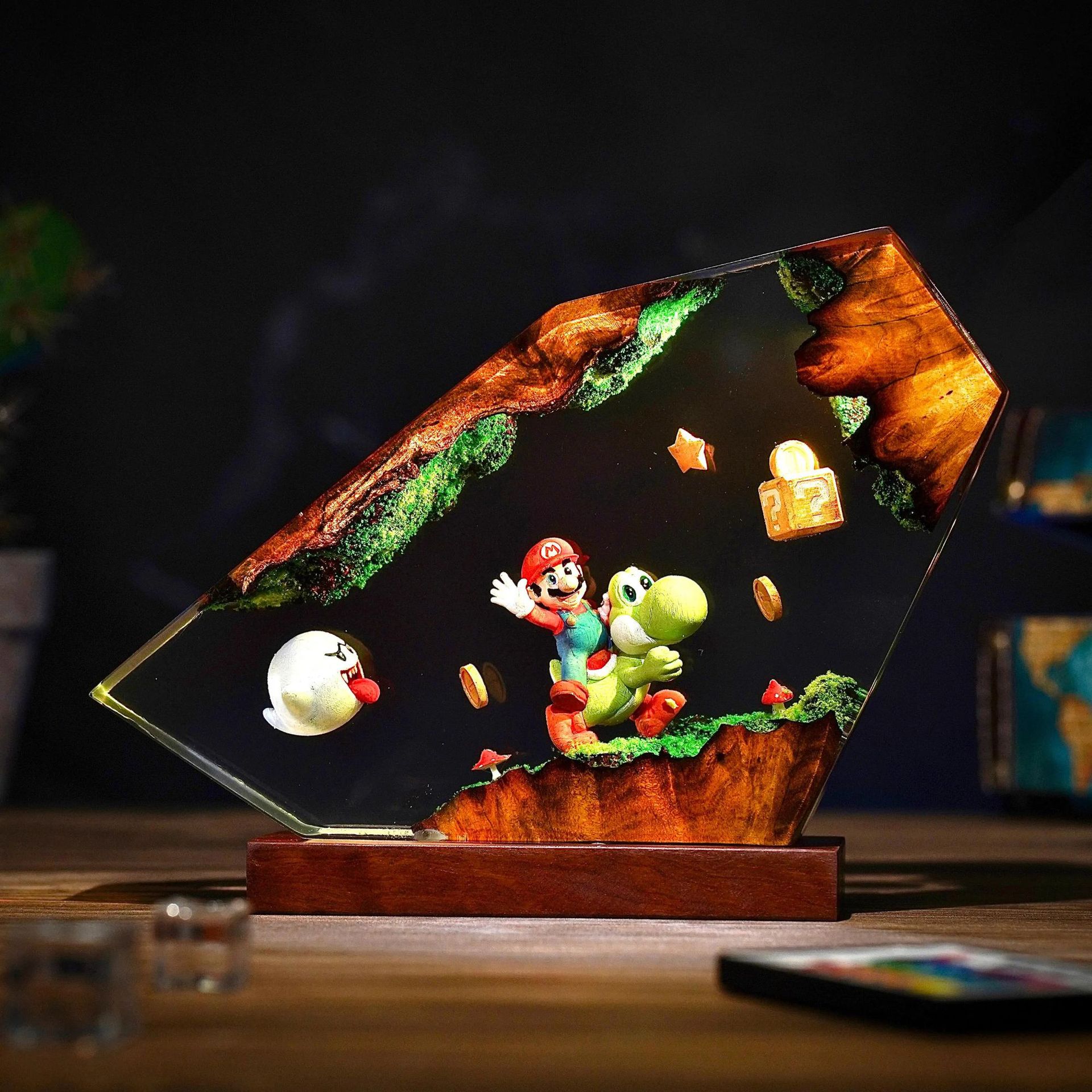 Table Resin Lamp Cartoon Anime - Home Decor Lamp review and price