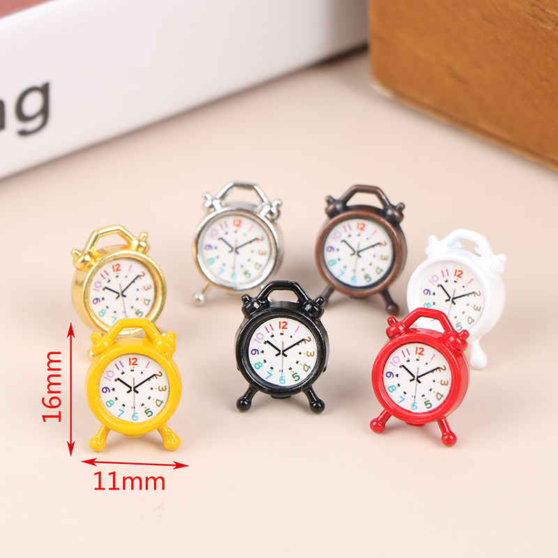 1PC 1:12 Scale Alarm Clock Dol - Home Decor Kolkata review and price