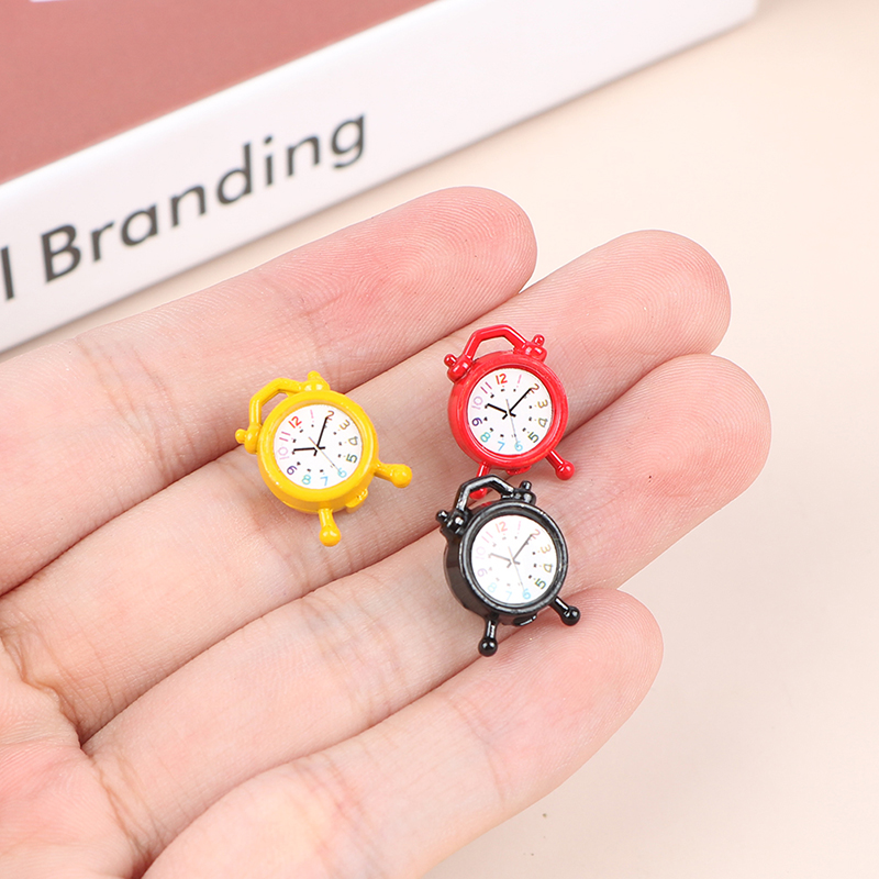 1PC 1:12 Scale Alarm Clock Dol - Home Decor Kolkata review and price