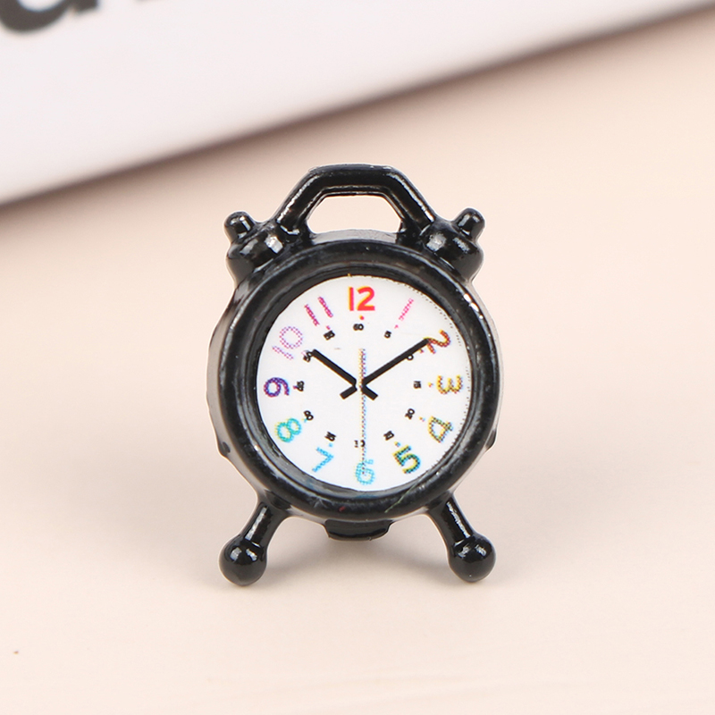 1PC 1:12 Scale Alarm Clock Dol - Home Decor Kolkata review and price
