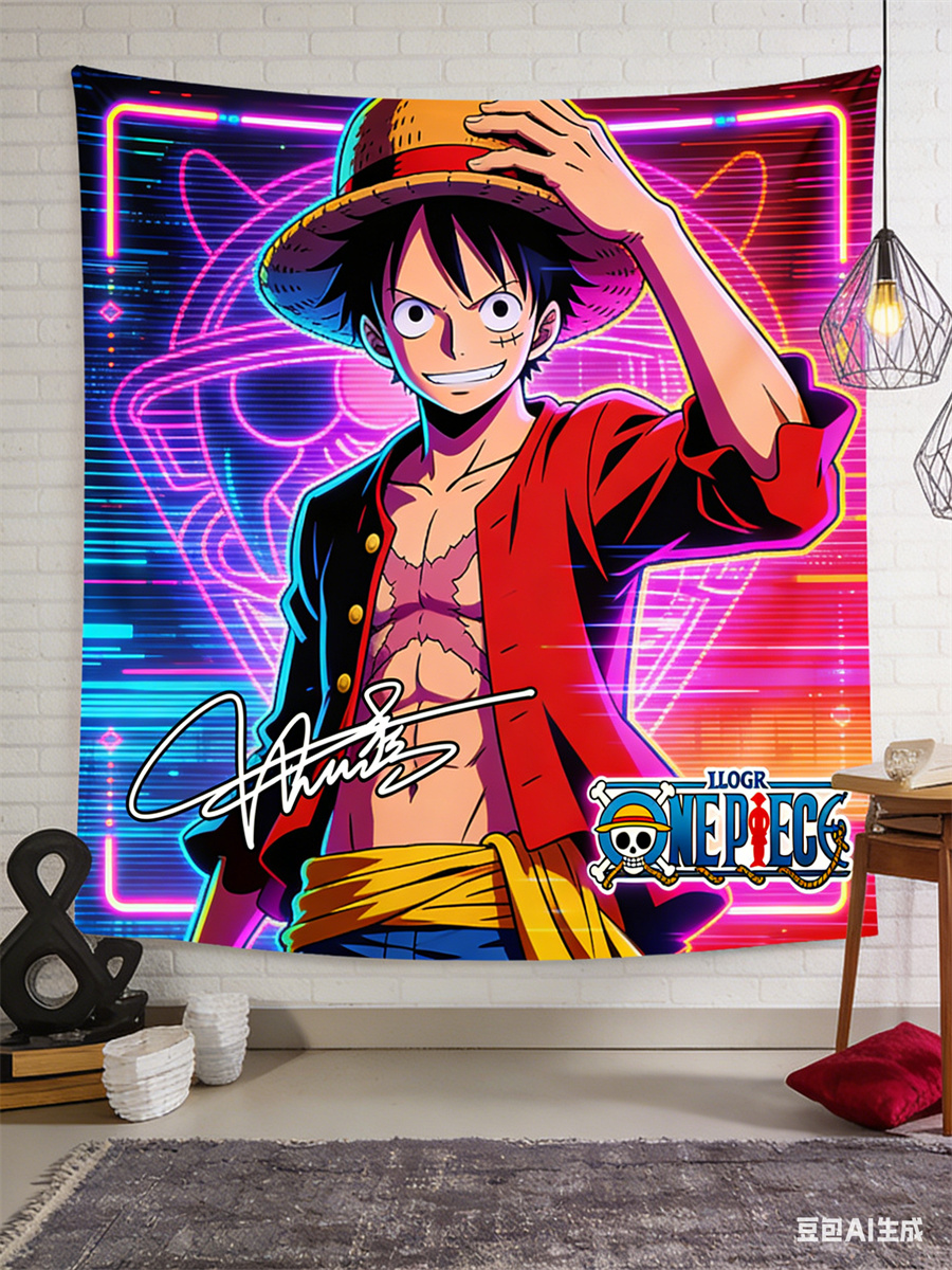One Piece Luffy 3D Effect Wall - Home Decor Online review and price