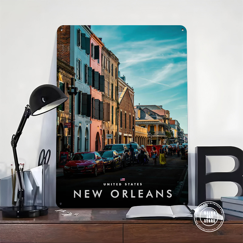 New Orleans Street Scene Print - Home Decor New Orleans review and price