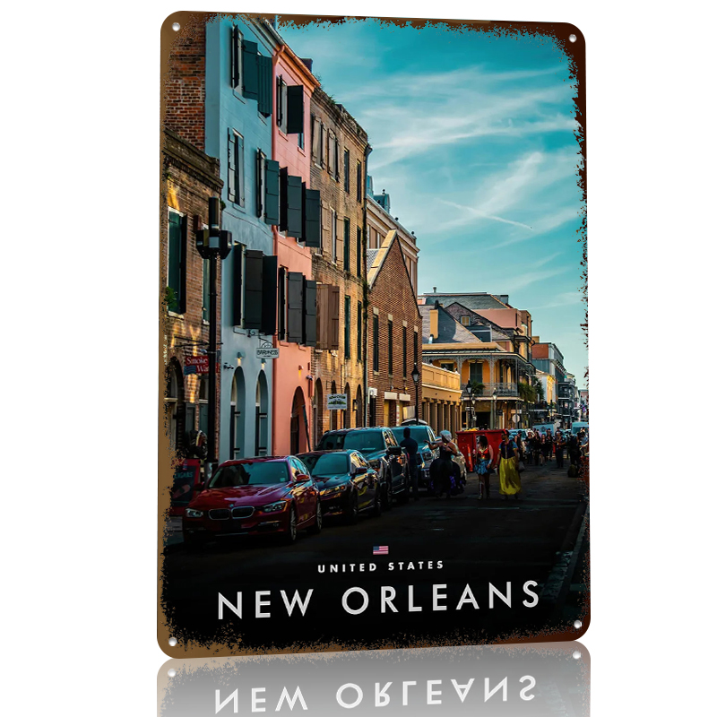 New Orleans Street Scene Print - Home Decor New Orleans review and price