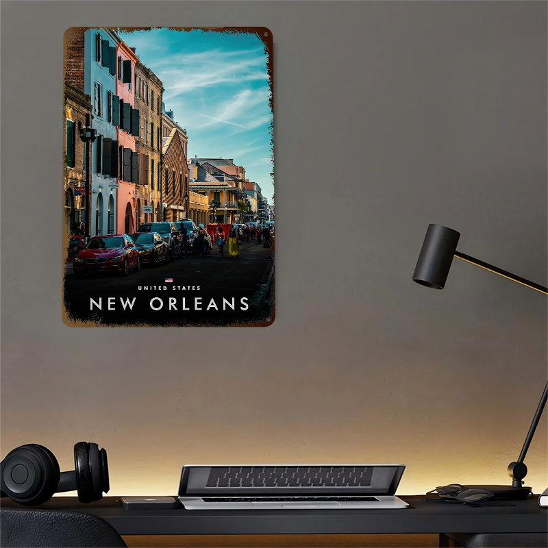 New Orleans Street Scene Print - Home Decor New Orleans review and price