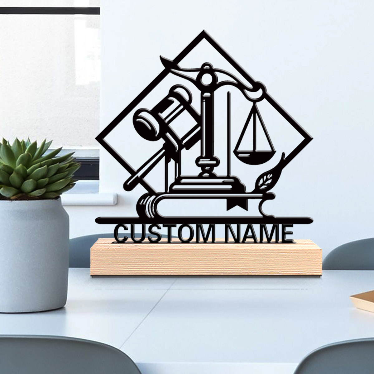 1 pc Judge approval model Cust - Wooden Letter Sign review and price