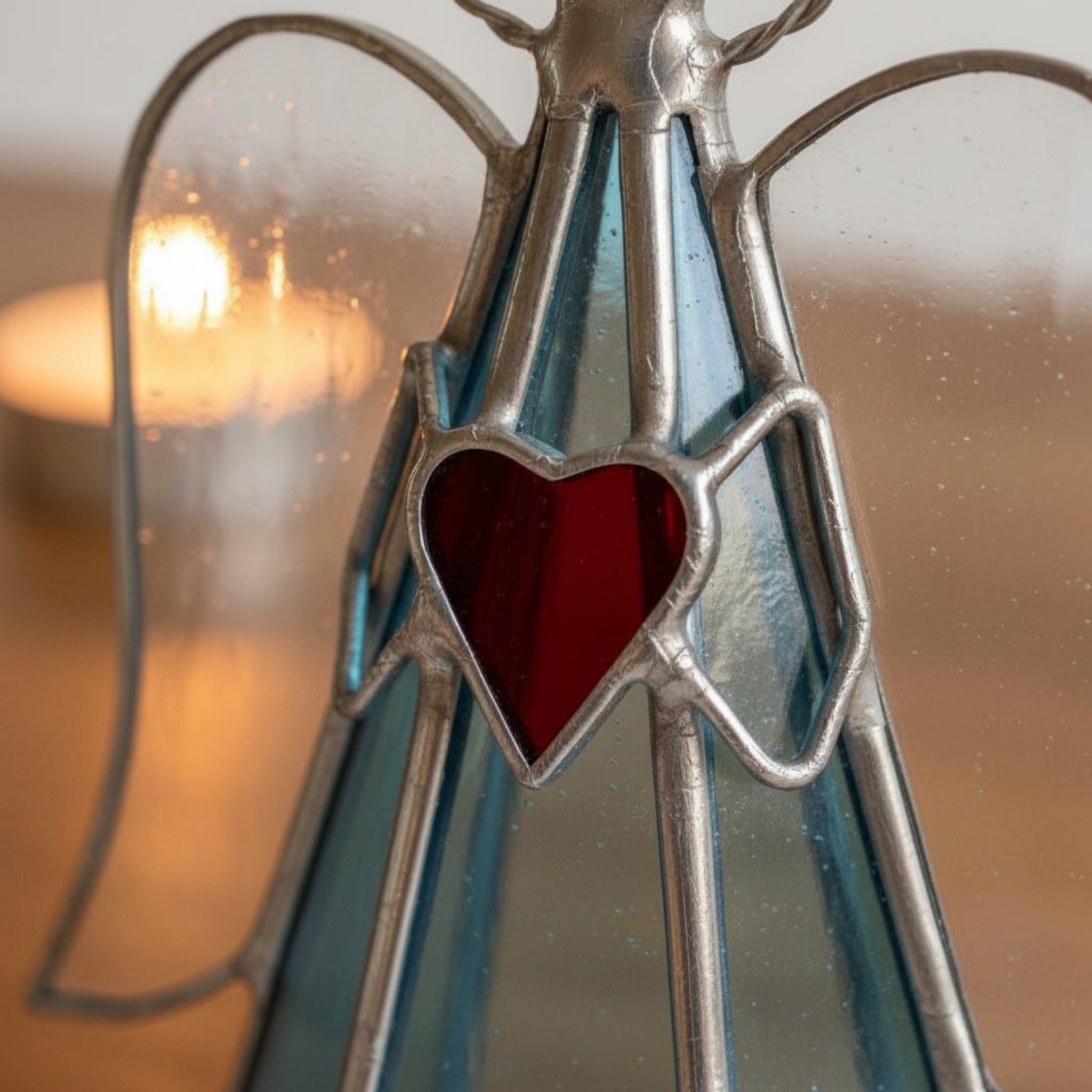 Stained Glass Candle Holder Ha - Home Decor Handmade review and price