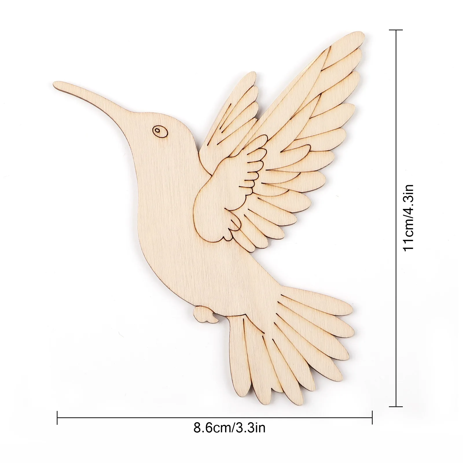 10pcs Unfinished Wood Animal B - Home Decor In review and price