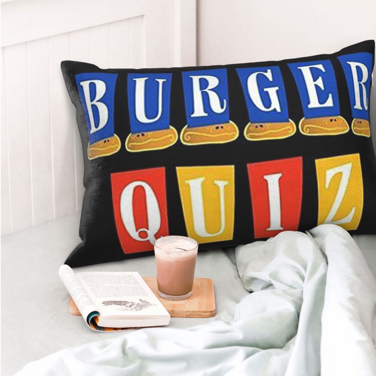 Burger Quiz New Logo Rectangle - Home Decor Quiz Free review and price