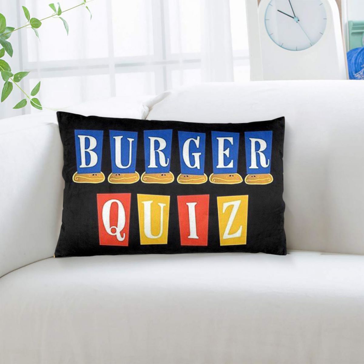 Burger Quiz New Logo Rectangle - Home Decor Quiz Free review and price