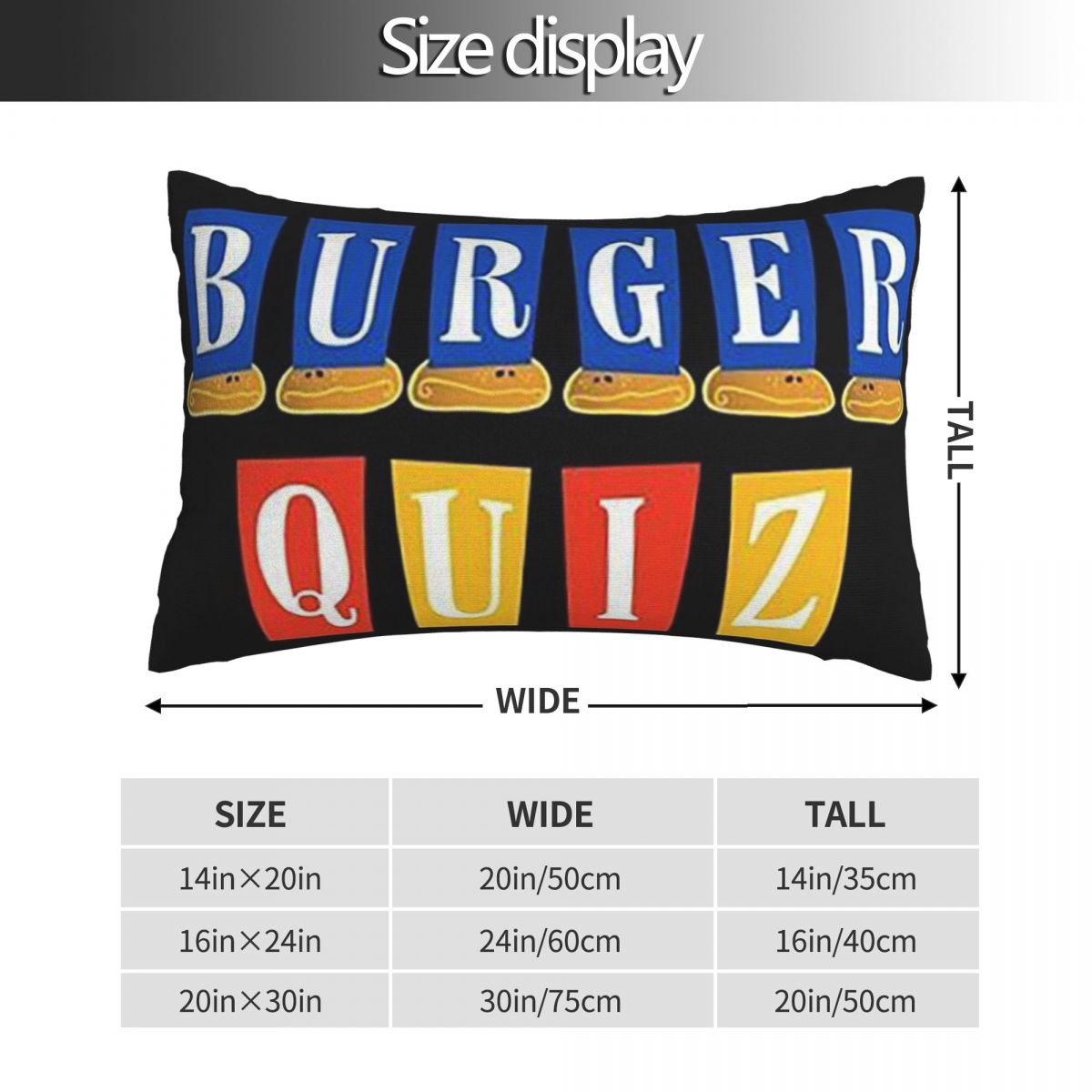Burger Quiz New Logo Rectangle - Home Decor Quiz Free review and price
