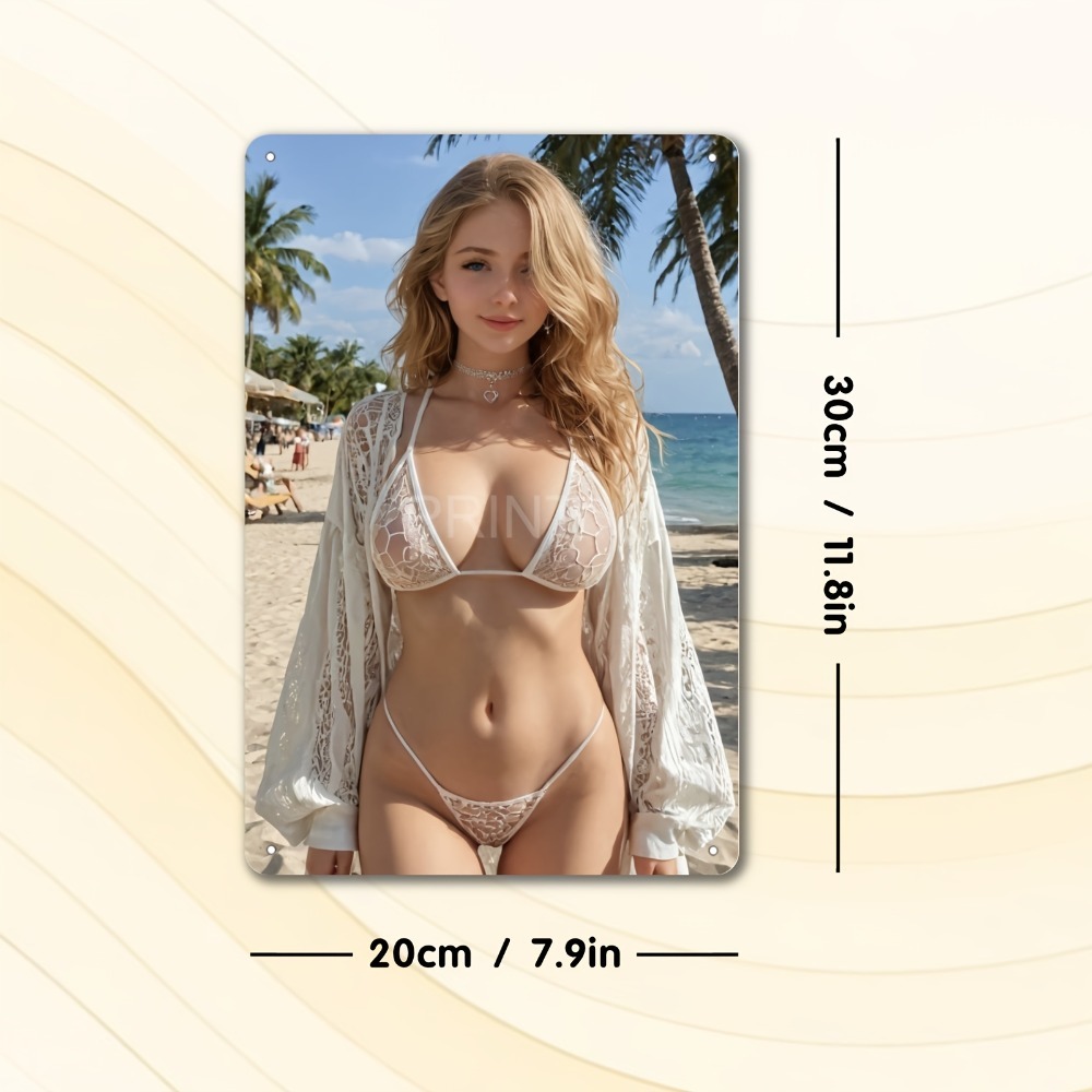 Blonde Bikini Curvy Girl Sexy  - Home Decor Kolkata review and price