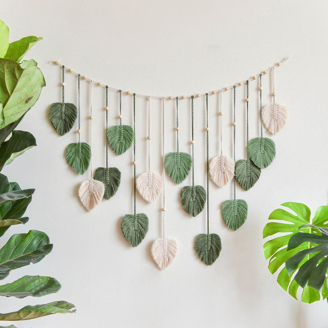 Large Macrame Handmade Fiber L - Home Decor Handmade review and price