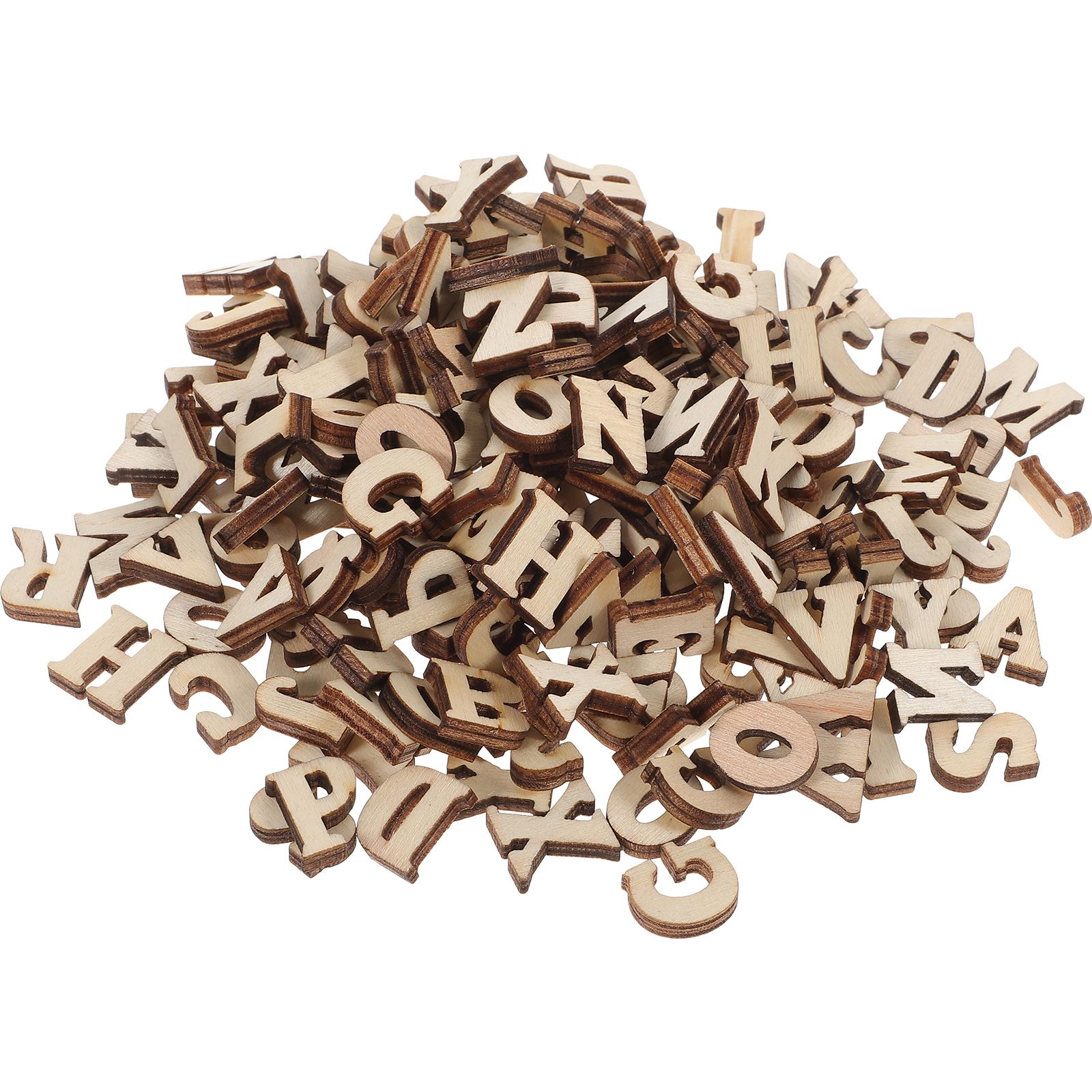 100pcs DIY Doodle Educational  - Wooden Letter Sign review and price
