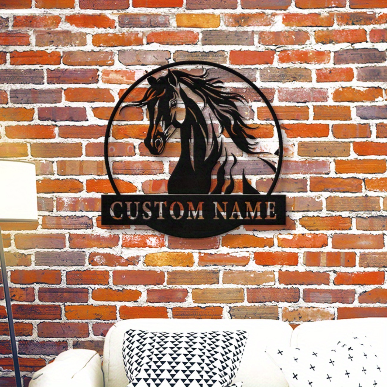 Custom Handmade Metal Horse Wa - Home Decor Handmade review and price
