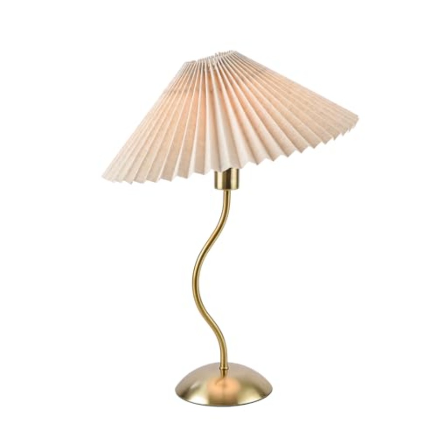 Small Pleated Table Lamp Bedsi - Home Decor Lamp review and price